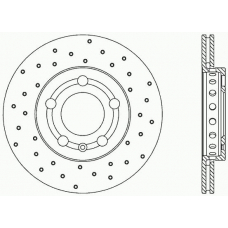 BDRS2066.25 OPEN PARTS Тормозной диск