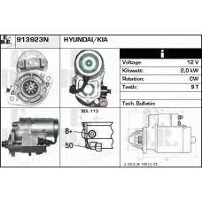 913923N EDR Стартер