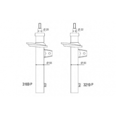 3219P AL-KO Амортизатор