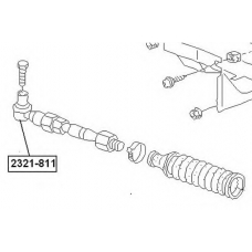 2321-811 ASVA Наконечник поперечной рулевой тяги