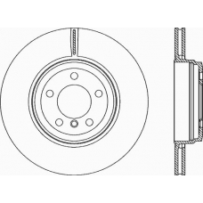 BDR2222.20 OPEN PARTS Тормозной диск