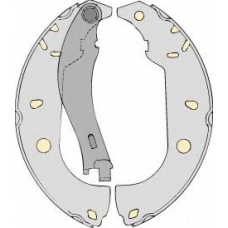 K635117 MGA Комплект тормозов, барабанный тормозной механизм