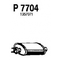 P7704 FENNO Средний глушитель выхлопных газов