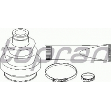 206 217 TOPRAN Комплект пылника, приводной вал