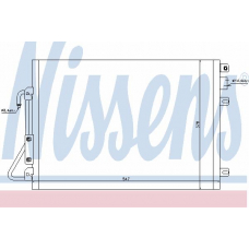 94726 NISSENS Конденсатор, кондиционер