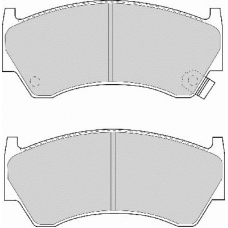 FD6779N NECTO Комплект тормозных колодок, дисковый тормоз