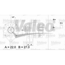 433375 VALEO Генератор