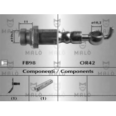 80782 Malo Тормозной шланг