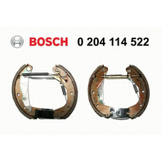 0 204 114 522 BOSCH Комплект тормозных колодок