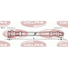 LH0178 DELPHI Тормозной шланг