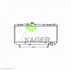 31-1087 KAGER Радиатор, охлаждение двигателя
