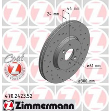 470.2423.52 ZIMMERMANN Тормозной диск