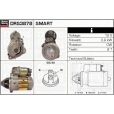 DRS3878 DELCO REMY Стартер