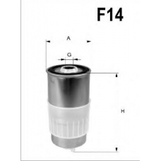 WF8164 QUINTON HAZELL Фильтр топливный