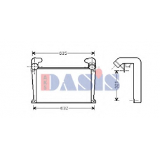 267050N AKS DASIS Интеркулер