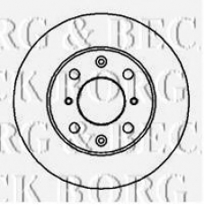 BBD4041 BORG & BECK Тормозной диск