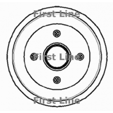 FBR704 FIRST LINE Тормозной барабан