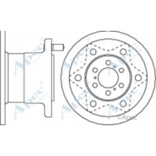 DSK709 APEC Тормозной диск