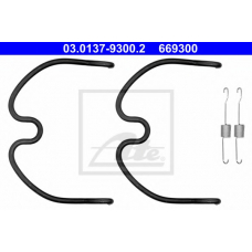 03.0137-9300.2 ATE Комплектующие, тормозная колодка