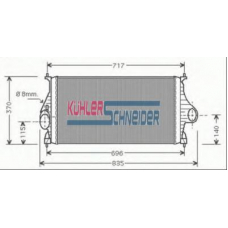 0770051 KUHLER SCHNEIDER Интеркулер