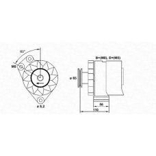 943356797010 MAGNETI MARELLI Генератор