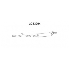 LC43004 VENEPORTE Глушитель выхлопных газов конечный