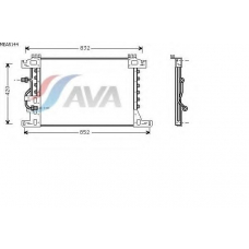 MEA5144 AVA Конденсатор, кондиционер