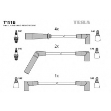 T191B TESLA Комплект проводов зажигания