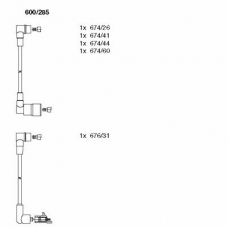 600/285 BREMI Комплект проводов зажигания