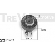 KD1160 TREVI AUTOMOTIVE Комплект ремня ГРМ