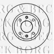 BBD4078 BORG & BECK Тормозной диск