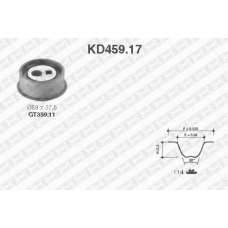 KD459.17 SNR Комплект ремня грм