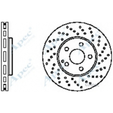 DSK2307 APEC Тормозной диск