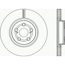 BDR2192.20 OPEN PARTS Тормозной диск