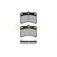 PA1334 BRAKE ENGINEERING Комплект тормозных колодок, дисковый тормоз