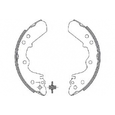 30490 SPIDAN Комплект тормозных колодок