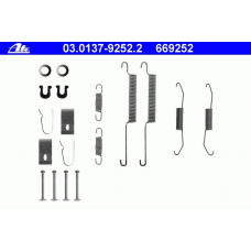 03.0137-9252.2 ATE Комплектующие, тормозная колодка