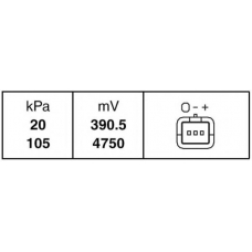 6PP 009 400-161 HELLA Датчик, давление во впускном газопроводе