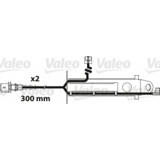 882323 VALEO Указатель износа, накладка тормозной колодки