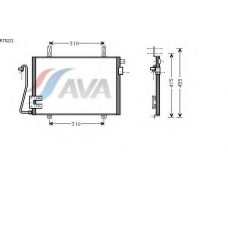 RT5221 AVA Конденсатор, кондиционер