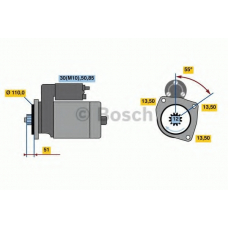 0 001 261 008 BOSCH Стартер