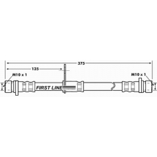 FBH7030 FIRST LINE Тормозной шланг