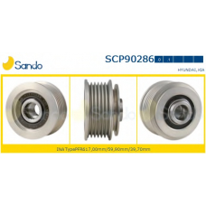 SCP90286.0 SANDO Ременный шкив, генератор
