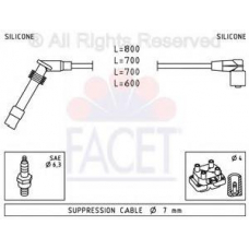 4.9947 FACET Комплект проводов зажигания
