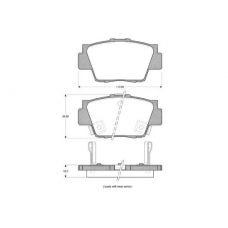 363702160739 MAGNETI MARELLI Колодки тормозные