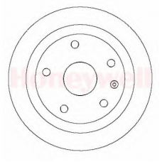 562256B BENDIX Тормозной диск