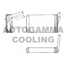 101972 AUTOGAMMA Теплообменник, отопление салона