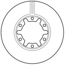 562809BC BENDIX Тормозной диск