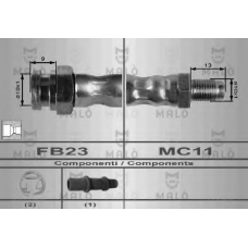 8424 Malo Тормозной шланг
