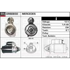 DRS0850 DELCO REMY Стартер